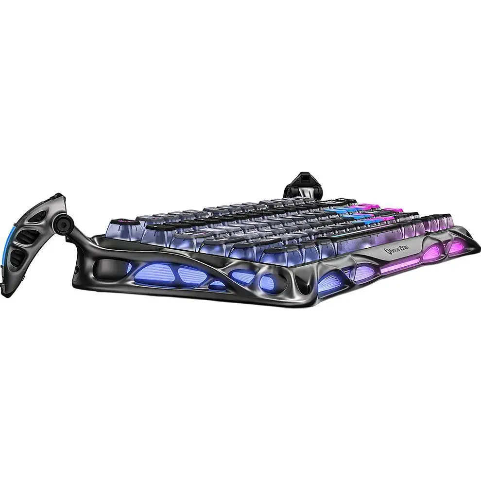 Клавиатура GravaStar Mercury K1 Pro TKL UA Cyberpunk [GSK1PRO_CBLK] [144898] - фото 5