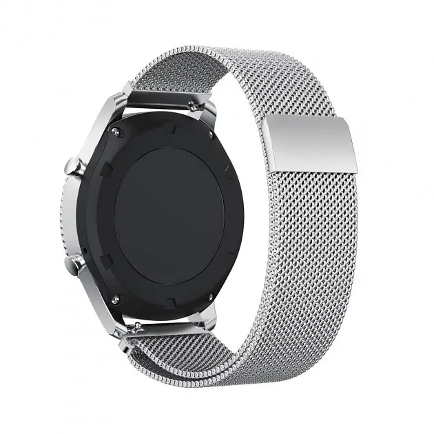 Ремінець міланська петля BeWatch для Samsung Gear S3 Silver (1020205) - фото 2