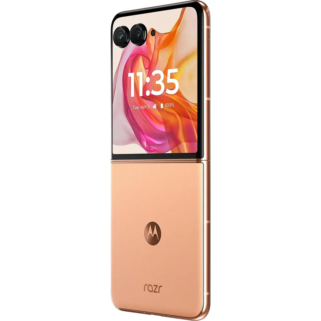 Смартфон Motorola Razr 50 Ultra 12/512Gb UA-UCRF Peach Fuzz [PB1T0060RS] [115231] - фото 6