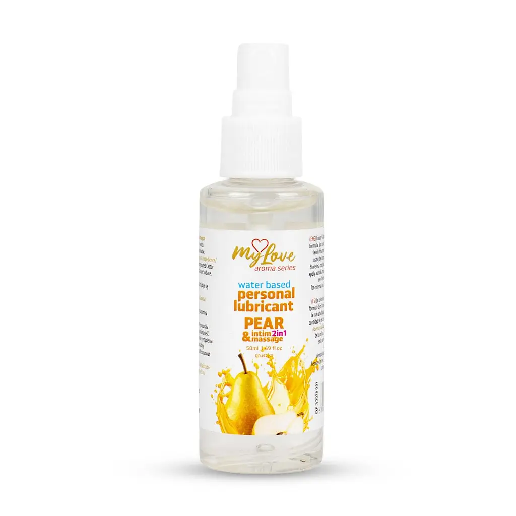Лубрикант та масажний гель MyLove Aroma Series Intim&Massage Груша 50 мл