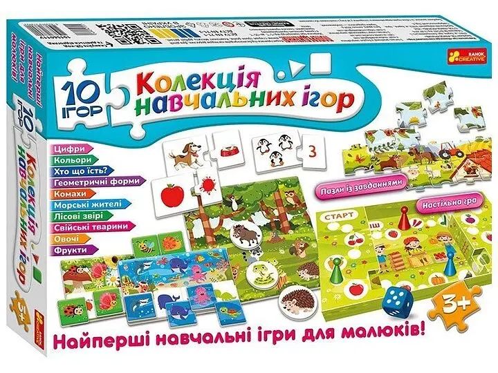 Колекція навчальних ігр Ranok Creative 10156011У Різнокольоровий shop (4823076278922)