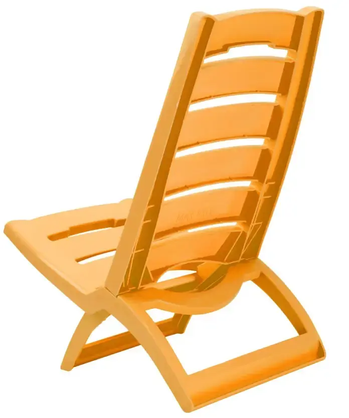 Кресло-шезлонг из пластика Adriatic 37.5х65 см желтый (8002936289025) - фото 2