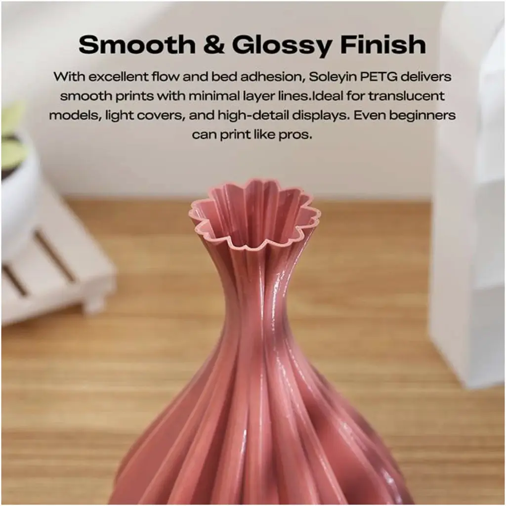 Пластик для 3D-принтера Creality Soleyin PETG 1.75 мм, 1 кг, purple mangosteen (3301030161) - фото 6