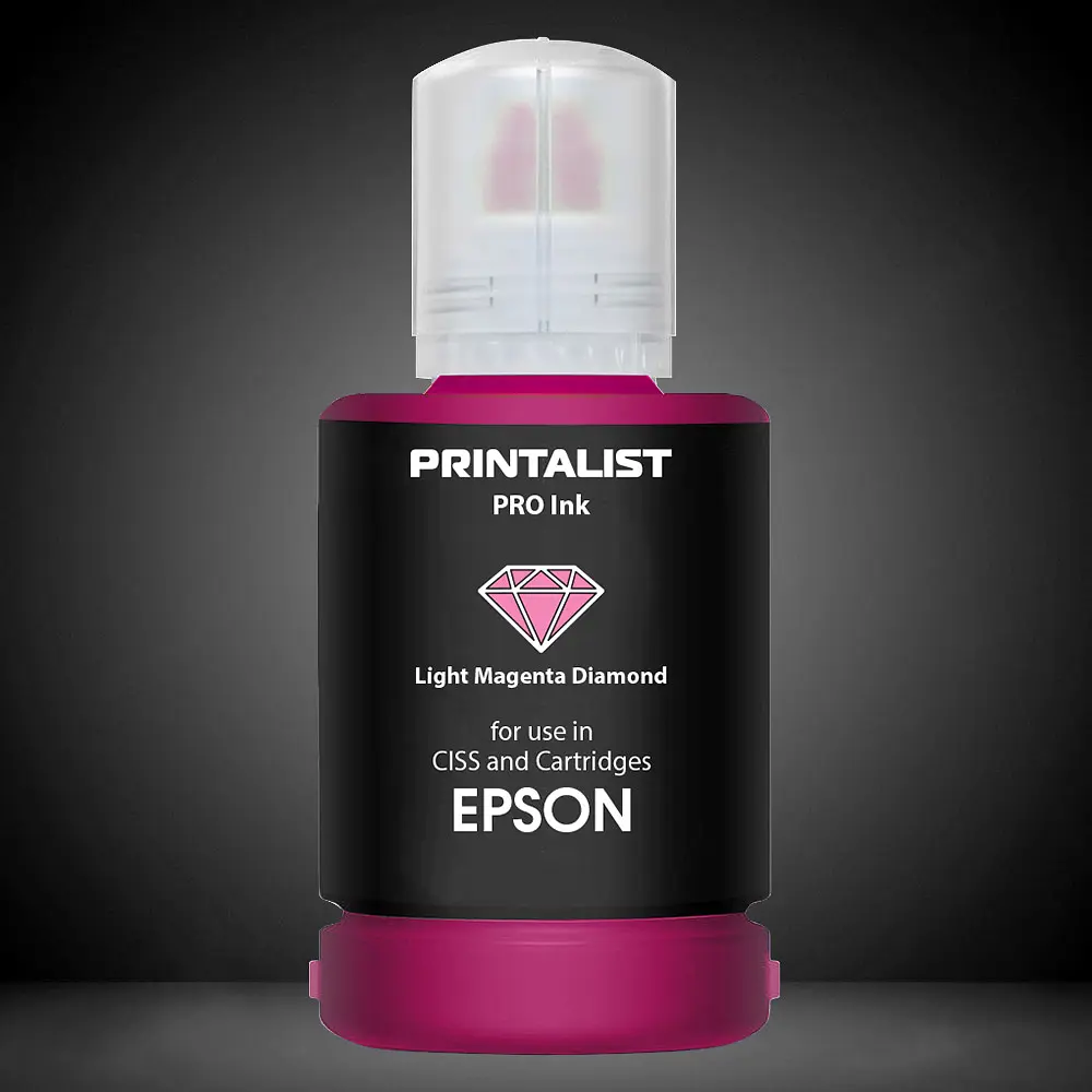 Чорнило PRINTALIST для Epson 140г Light Magenta водорозчинне (PL-INK-EPSON-LM) - фото 6