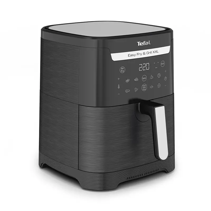 Tefal Мультипіч EasyFry&Grill XXL, 1830Вт, чаша-6.5л, сенсорне керув., 8 програм, пластик, чорний - фото 2