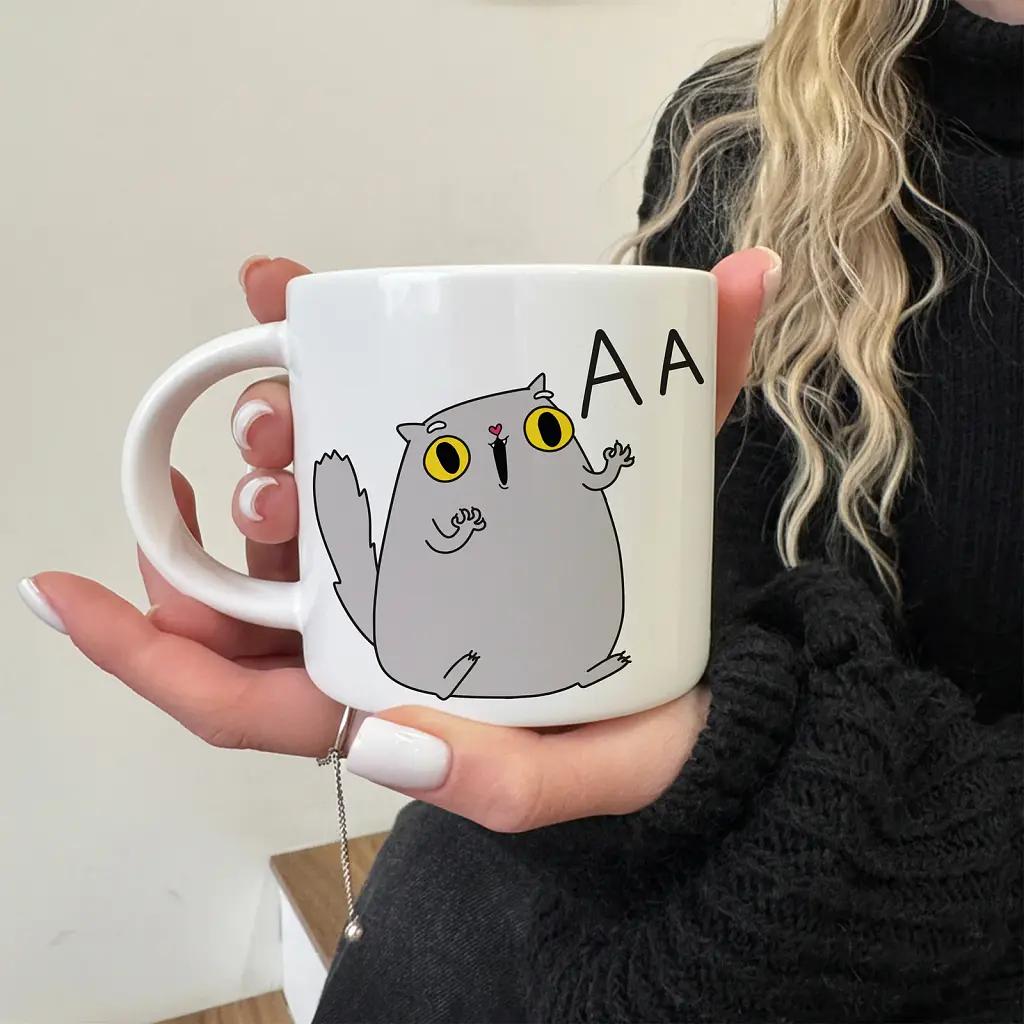 Чашка «Кіт ААА» - фото 4