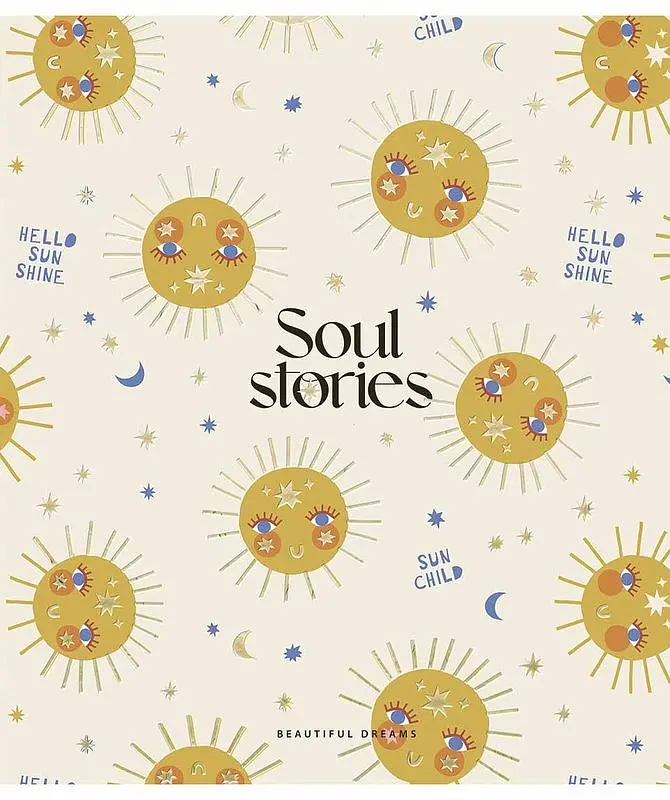 Зошит загальний Школярик Genius Soul stories у лінію 80 аркушів 5 шт. (080-3202L) - фото 2