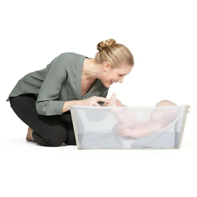 Ванночка Stokke Flexi Bath та підставка, бежева (531512) - фото 5