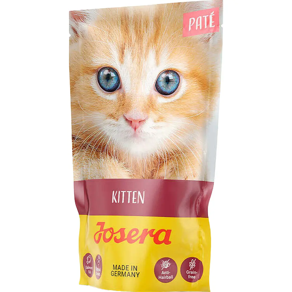 Вологий корм для кошенят Josera Paté Kitten паштет-гуляш із куркою та морквою 85 г