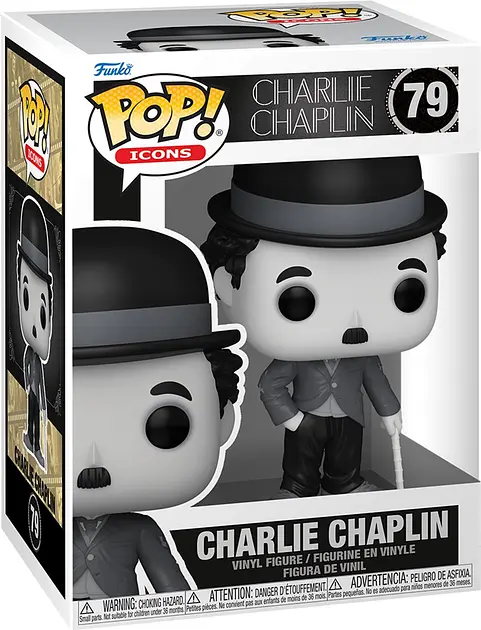 Фігурка Funko Pop Чарлі Чаплін Charlie Chaplin 10 см FP CC 79 - фото 3