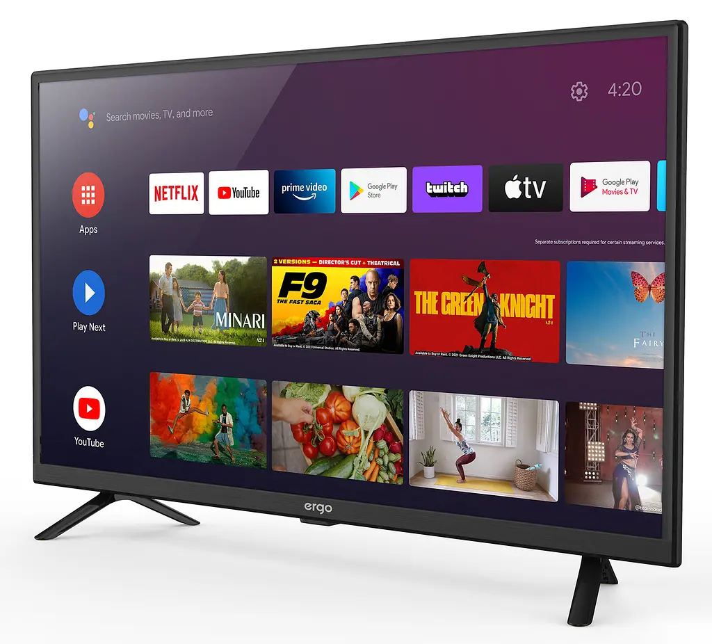 Телевізор Ergo LED HD 32" Android TV (32GHS5500) - фото 5