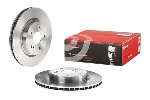 Диск гальмівний вентильований Suzuki Grand Vitara I-II 98-25р Brembo (09.A538.10) - фото 2