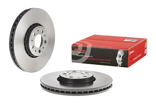 Диск гальмівний вентильований Volvo Xc90 I 02-15р Brembo (09.D725.11) - фото 2