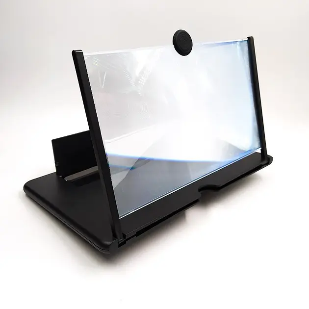 Збільшувач екрану для смартфона 3D Enlarged Screen Чорний - фото 2