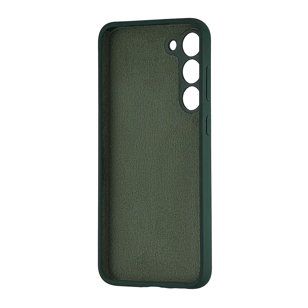 Чохол Silicone Case Samsung S23 Plus (S916) Dark Green - фото 2
