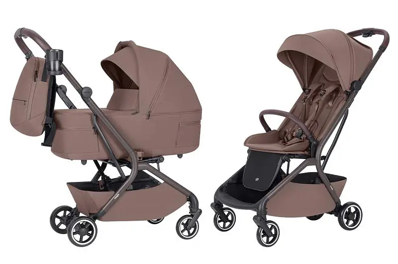 Дитячий візочок універсальний Magia CRL-6555 (2in1) Glace Pink CARRELLO
