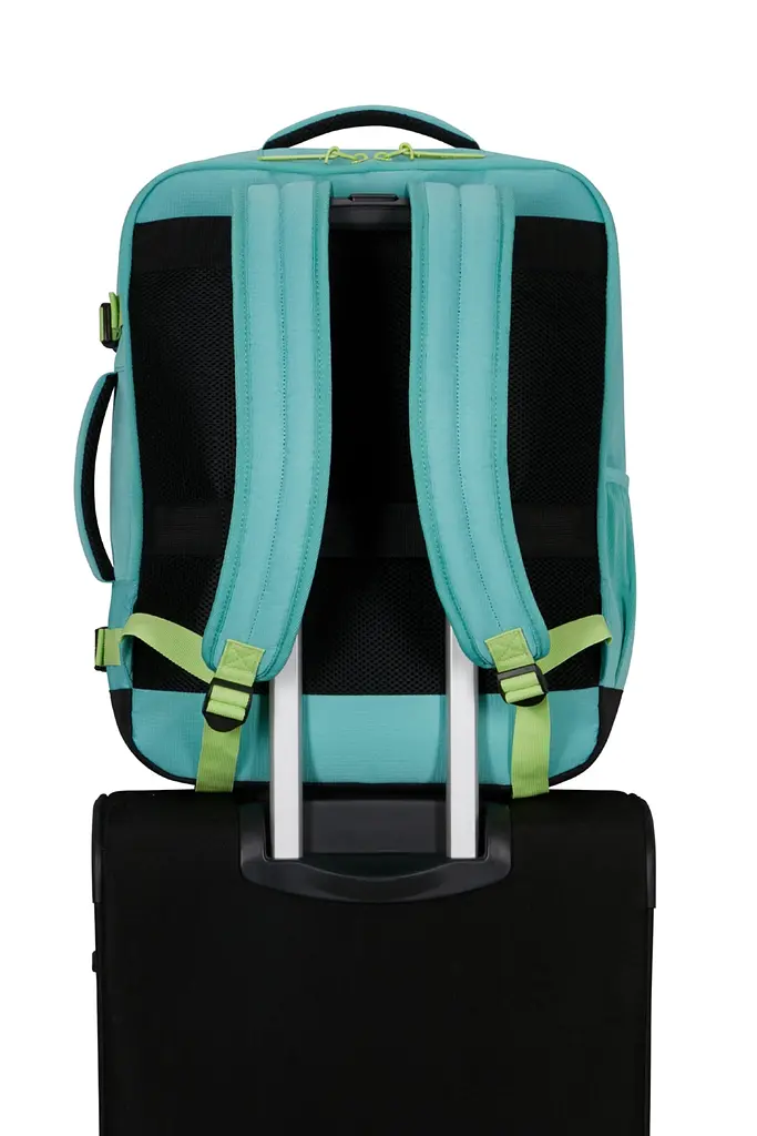 Рюкзак Для Подорожей M 15.6" American Tourister TAKE2CABIN DUSTY TURQUOISE/LIME 45x36x20 91G*64005 - фото 4