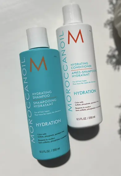 Шампунь і кондиціонер для зволоження волосся Moroccanoil Hydration по 250 мл - фото 2