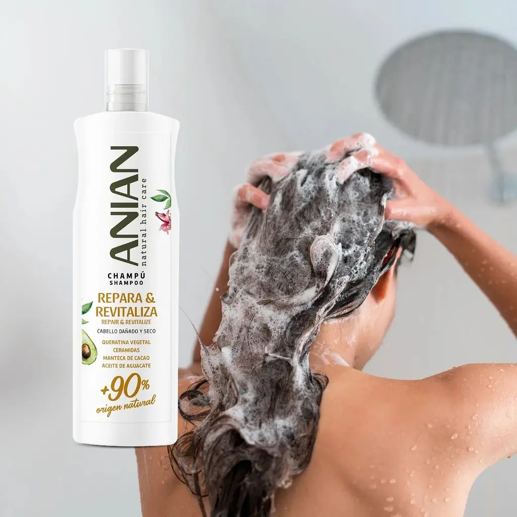 Шампунь Anian Repairing & Revitalising для поврежденных волос 400 мл - фото 4