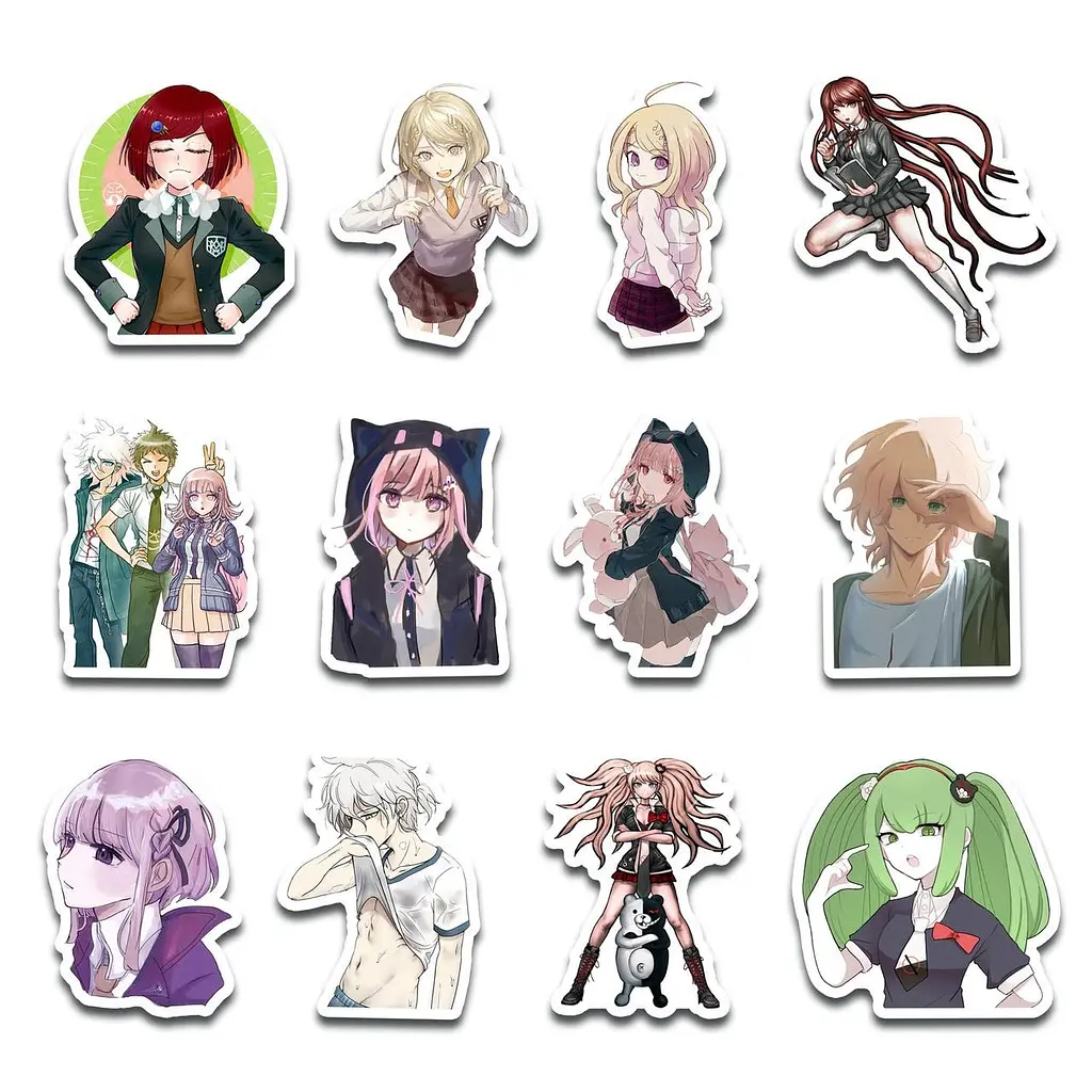 Стикерпак GeekLand Danganronpa 45 штук (SP DP 01) - фото 5