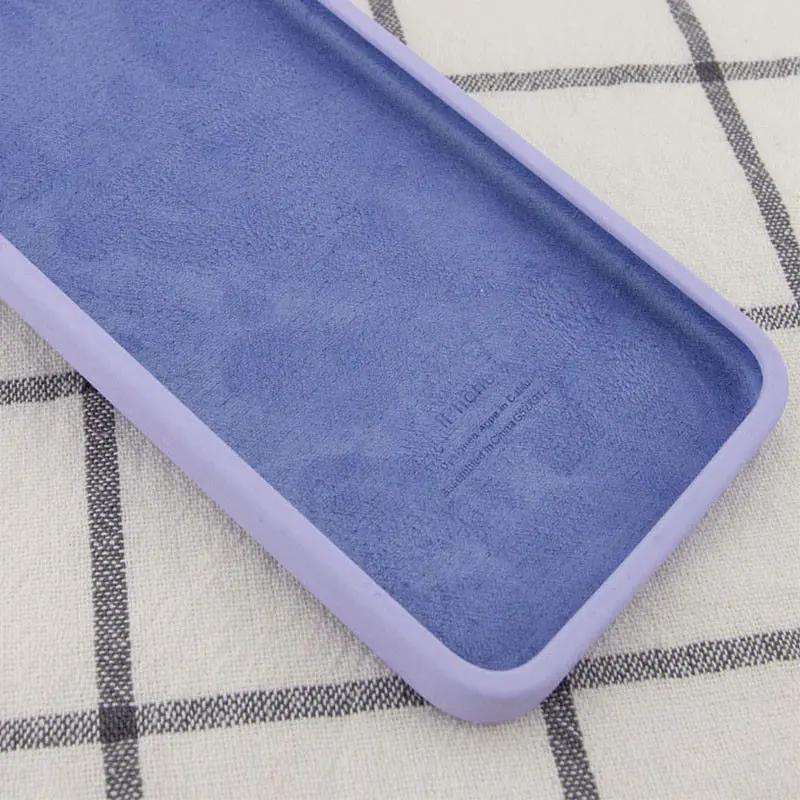 Чохол Silk Square Full Camera Protective (AA) NO LOGO для Apple iPhone 7 plus/8 plus (5.5") Бузковий / Dasheen - фото 3