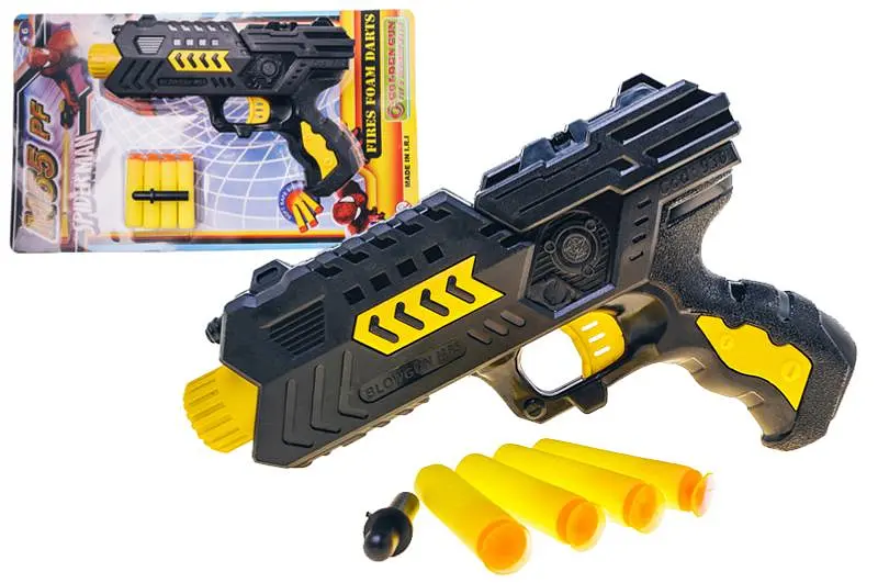 Іграшковий бластер M55 з м'якими патронами 930 Golden Gun
