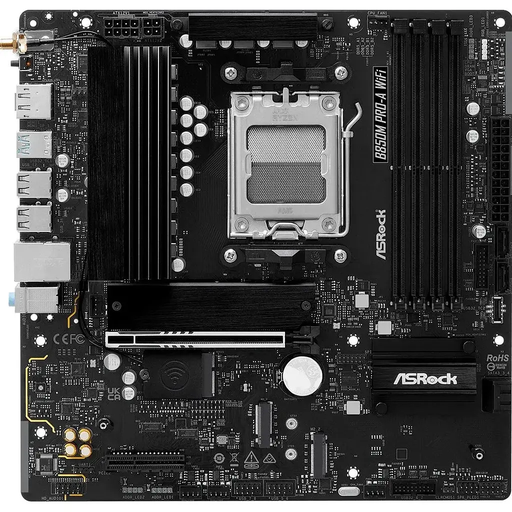 Материнська плата ASRock B850M Pro-A WiFi [140000] - фото 3