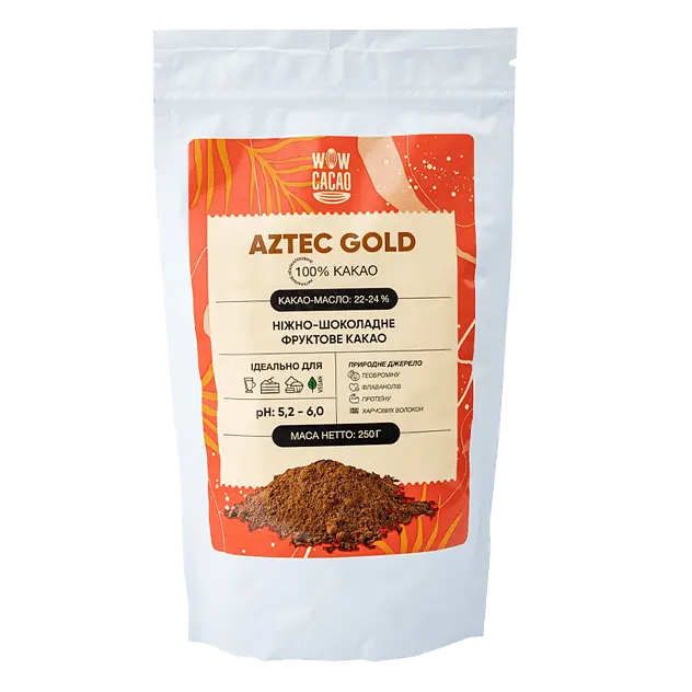 Какао-порошок "Aztec Gold", 250гр