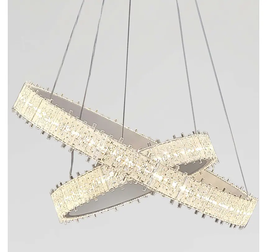 Світлодіодна підвісна люстра Artlight WG5129/60+40WH, 56 Вт, біла - фото 5