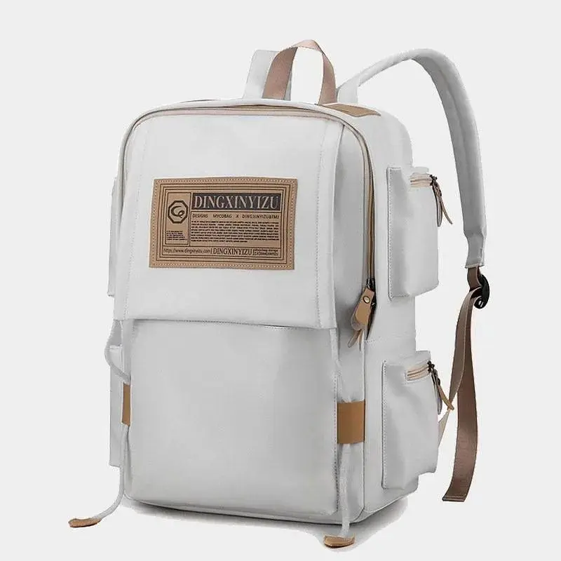 Рюкзак шкіряний Dezger Londoner 27 л White - фото 2