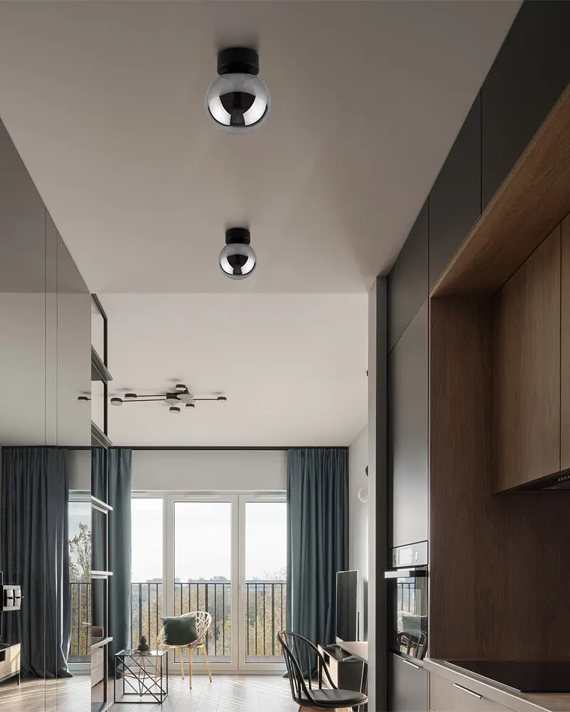 Бра, настінний світильник TK Lighting 10255 Estera G9 1x8W IP20 графітовий - фото 2