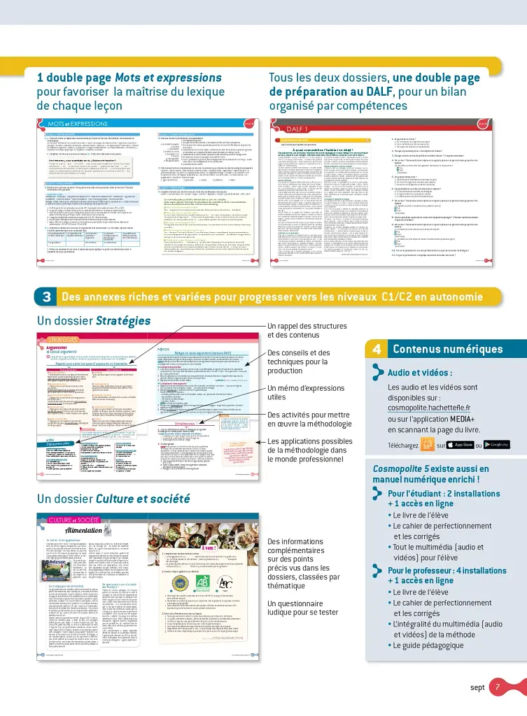 Cosmopolite 5 - Pack Livre de l'élève + Version numérique (C1-C2) - фото 7