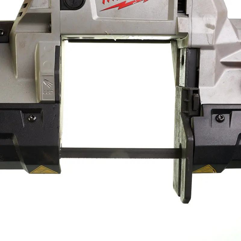 Пила стрічкова акумуляторна MILWAUKEE, M18 CBS125-502C (зарядний пристрій М12-18 FC, 2 акумулятори М18 В5 5А·год, кейс) - фото 10