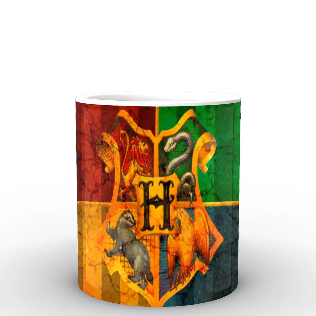 Кружка GeekLand Harry Potter Гарри Поттер факультеты HP.02.079 330 мл белая - фото 3