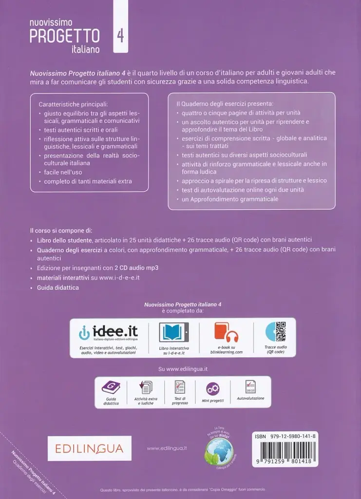 Progetto Italiano Nuovissimo 4 (C2). Quaderno degli esercizi - фото 2