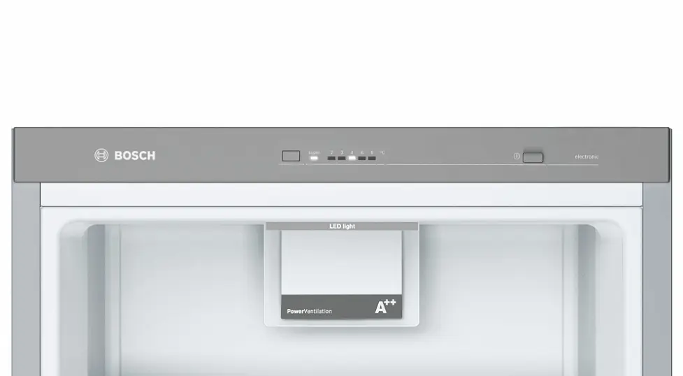 Холодильна камера Bosch KSV36VL3P 186 см 346 л А++ нержавіюча сталь (KSV36VL3P) - фото 4