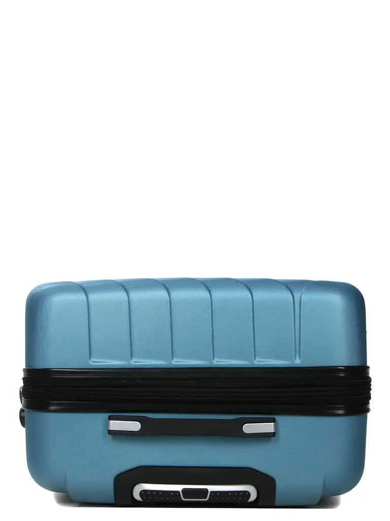 Валіза велика L ABS-пластик Madisson Snowball 03403 78х52х32см 103+17л Блакитний - фото 9