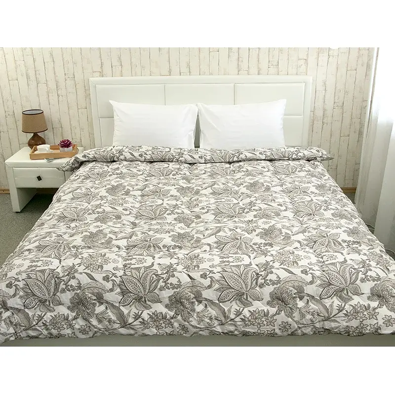 Вовняна ковдра Руно Comfort+ Luxury 200х220 см зимова бежева - фото 6