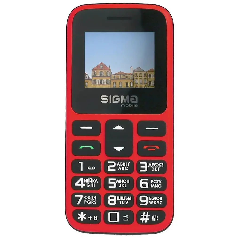 Мобильный телефон Sigma Mobile HIT 2020 красный - фото 2