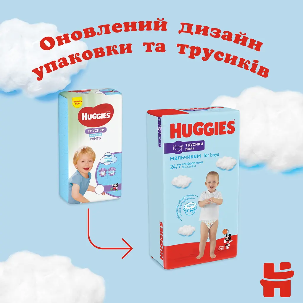 Підгузки-трусики для хлопчиків Huggies Pants 3 (6-11 кг), 132 шт. - фото 3