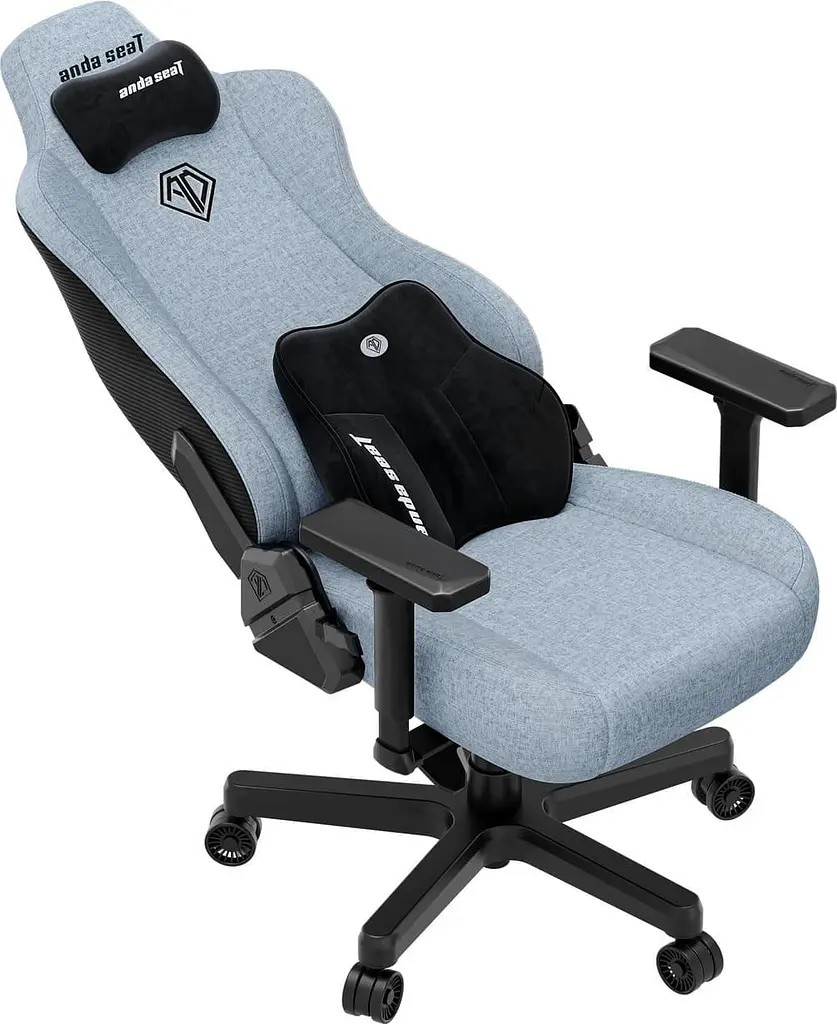 Ігрове крісло Anda Seat Kaiser 3E XL Gray Blue Fabric (AD23YC-XL-09-T-CF-T01) - фото 8