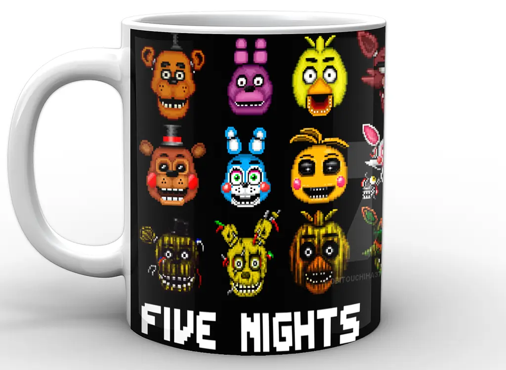 Кружка GeekLand Five Nights At Freddys П'ять ночей з Фредді постер FN.02.063 - фото 2