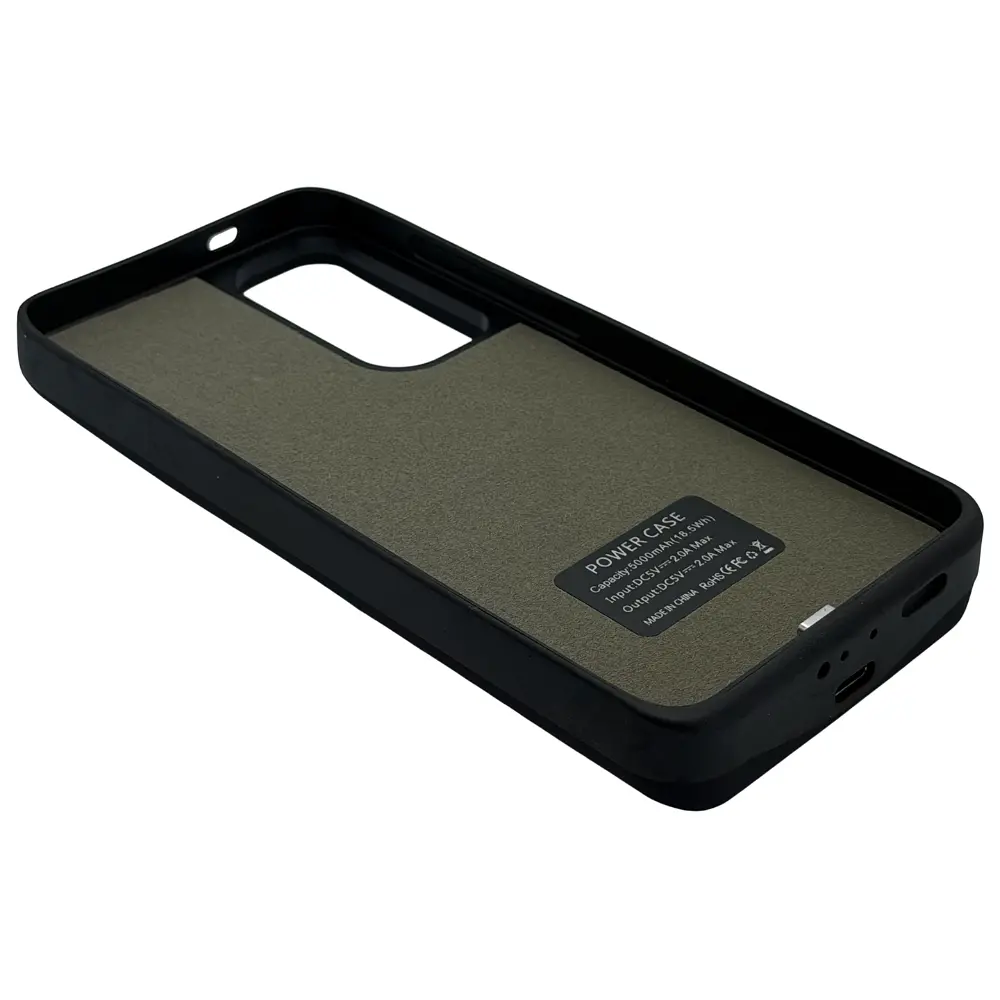 Чохол-акумулятор XON PowerCase для Samsung S24 Plus / S25 Plus 5000 mAh Чорний (PCBS2124250B 5293) - фото 5