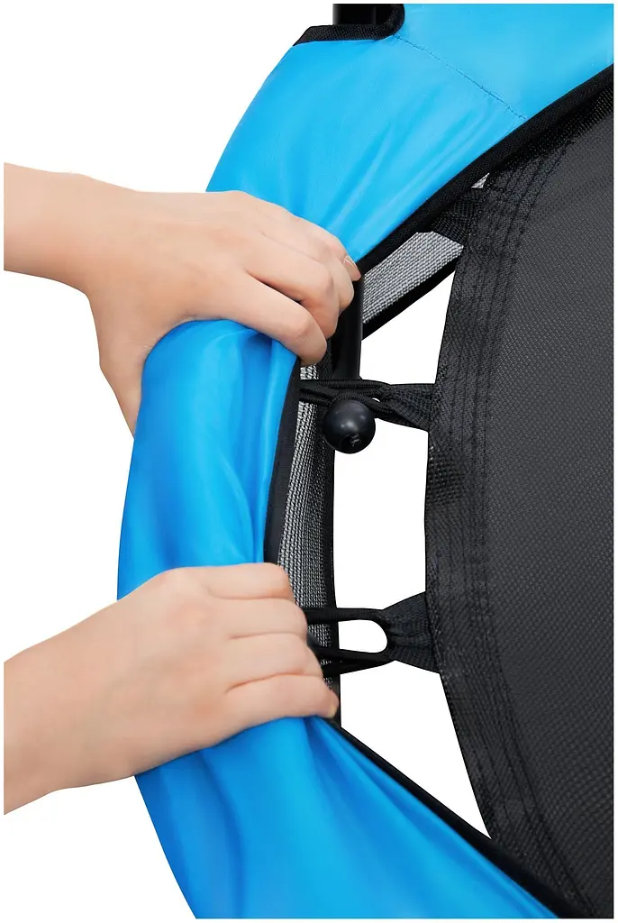 Батут HyperMotion Blue з сіткою 140 см (TRAMPOLINA MINI 55) - фото 6