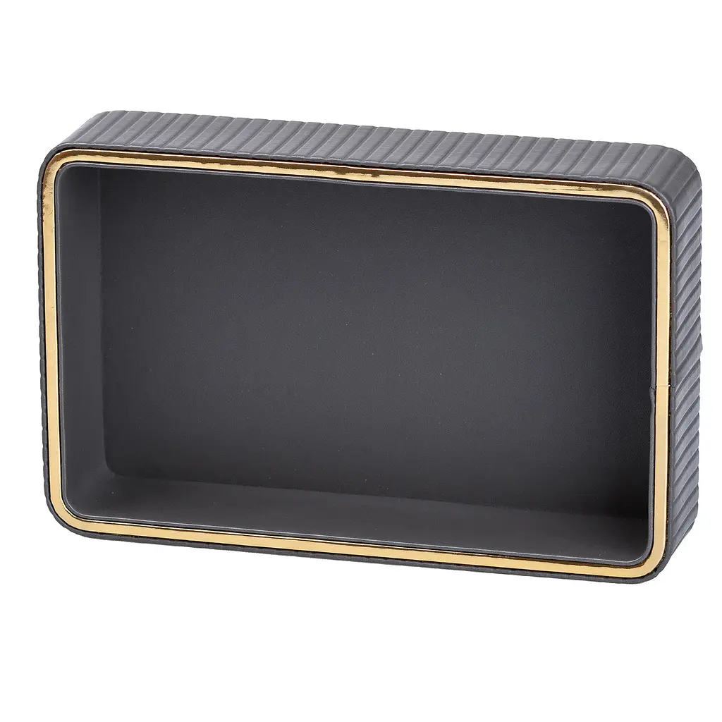 Серветниця з еко-шкіри для дому, сірий TS Kitchen HP9900G - фото 5