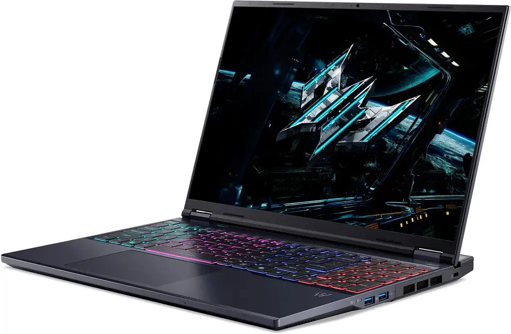 Acer Ноутбук Acer Predator Helios Neo 16 PHN16-I31 16" WUXGA IPS, Intel i5-14450HX, 16GB, F1TB, NVD5050-8, Lin, чорний - фото 5