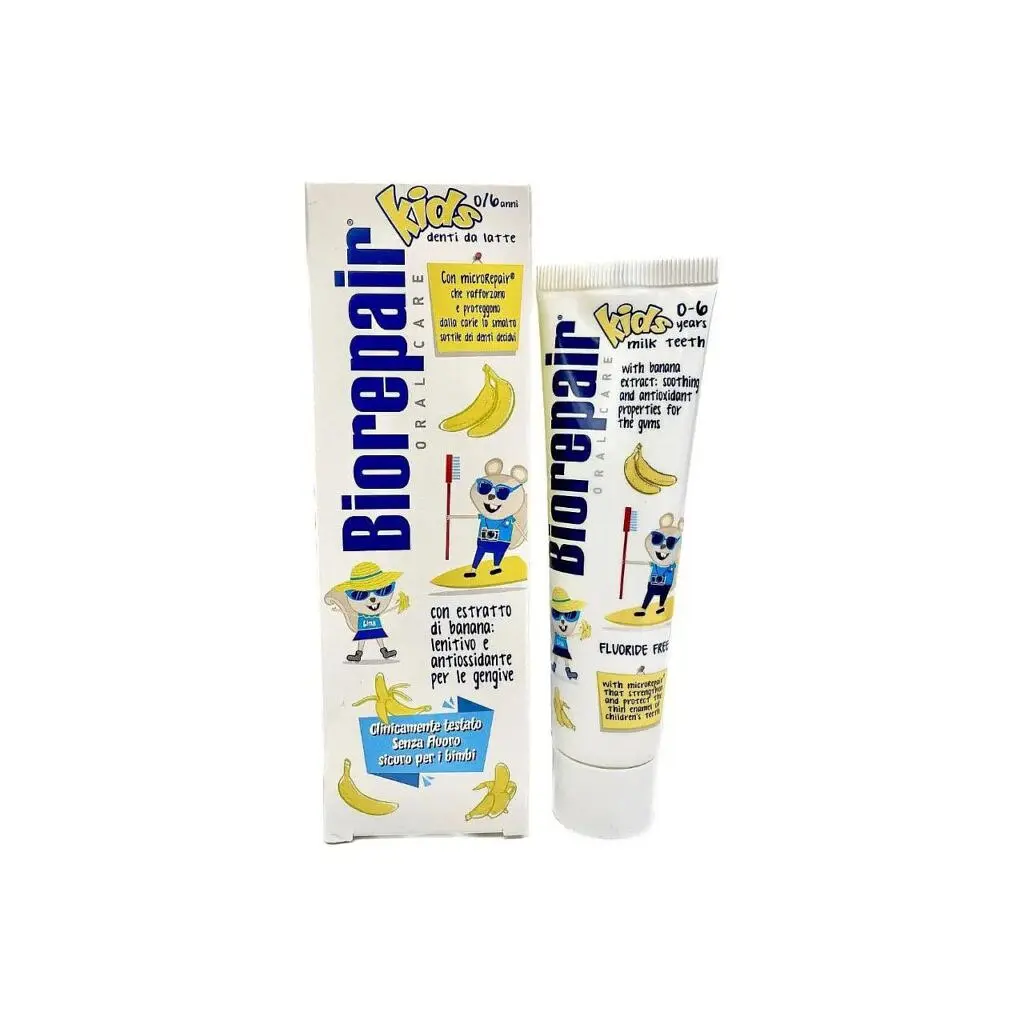 Дитяча зубна паста Biorepair Веселе мишеня Банан 50 мл - фото 2