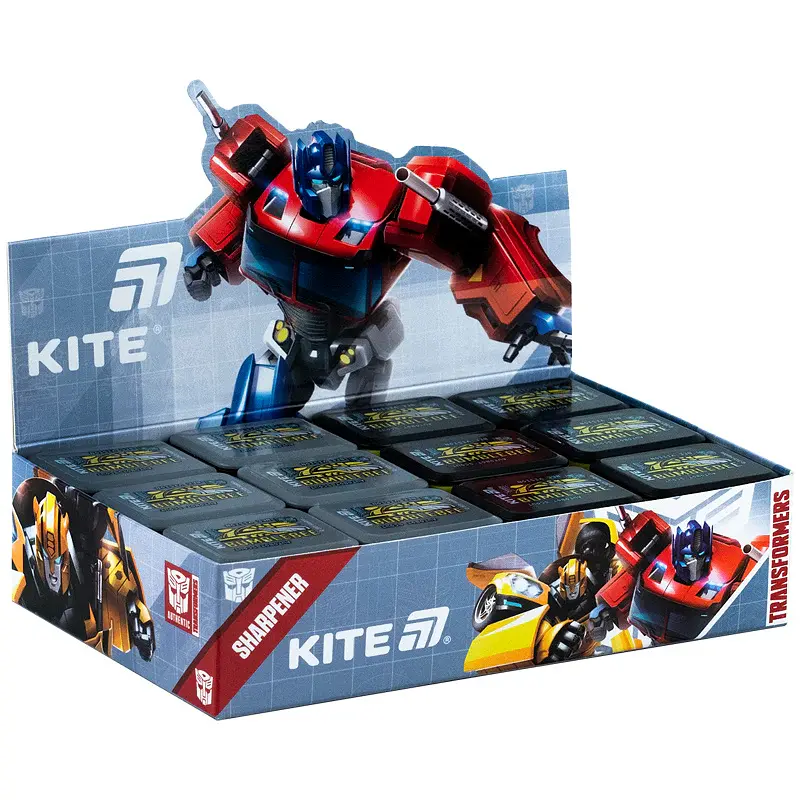 Точилка з контейнером прямокутна Kite Transformers 24 шт. (TF25-116) - фото 4