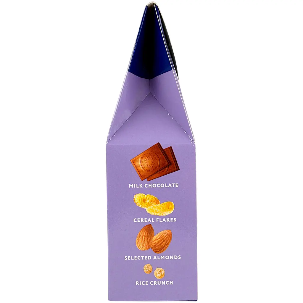 Цукерки Millennium Choco Crunch з мигдалем, пластівцями та рисовими кульками 100 г (857542) - фото 3