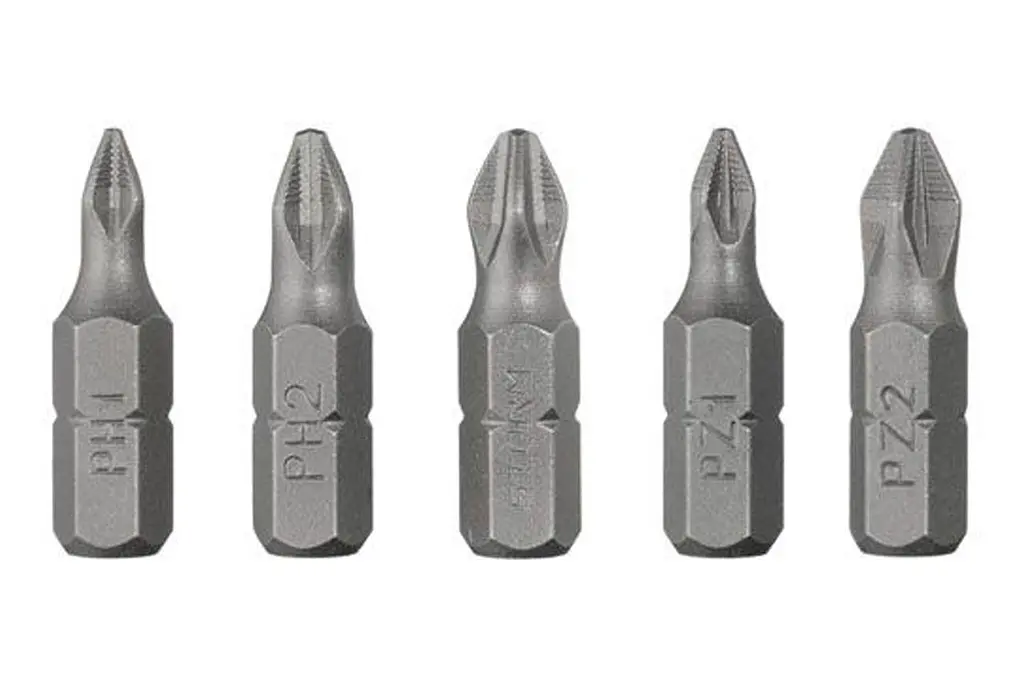 Набір біт викруткових насадок хрестоподібних Intertool PH1 x PH2 x PZ1 x PZ2 x 25 мм Storm (в упаковці 5 шт.) - фото 3